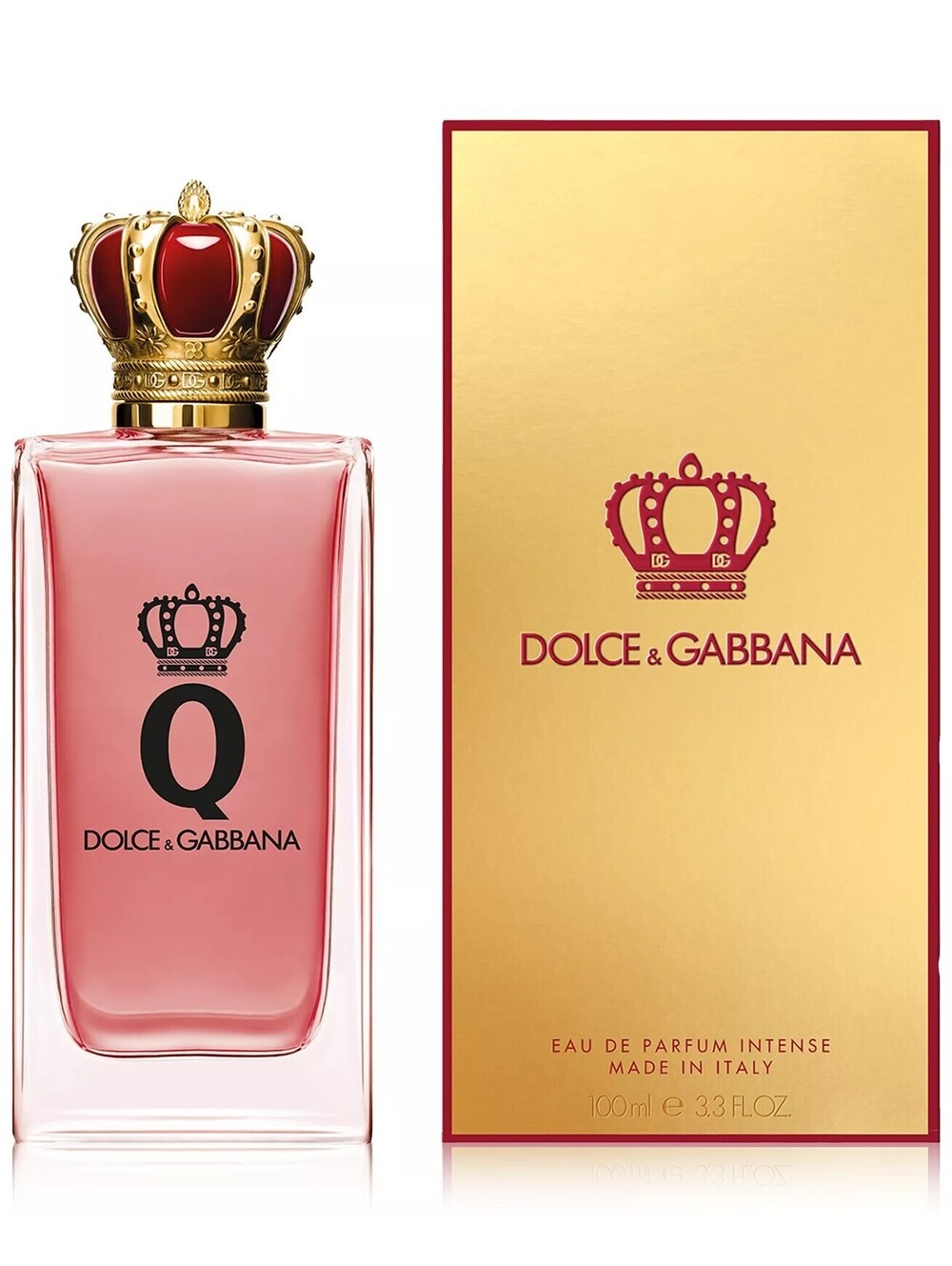 184$ Q Intense by Dolce and Gabbana for Women 3.3 Oz EDP Spray Size 100ml